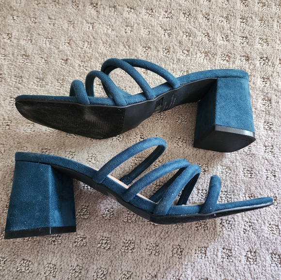 Nordstrom Rack - Deep Teal Slides - Picture 3 of 5